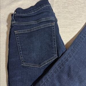 J. Crew Women's Deep Indigo Ankle Jeans